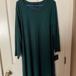 Women’s 3/4 Sleeve Dress Fortune + Ivy Size 2X NWT